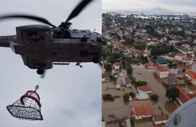 Κακοκαιρία Daniel Λεύκη Καρδίτσας