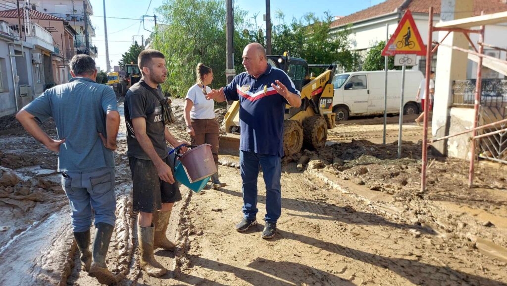 Κακοκαιρία Daniel Βόλος Λάσπες