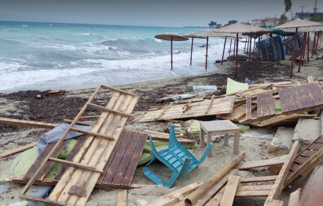 Κακοκαιρία Daniel Χαλκιδική