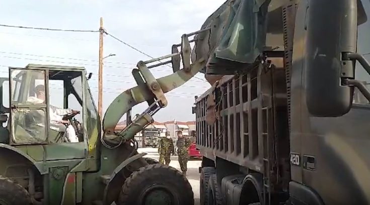 Ένοπλες Δυνάμεις Κακοκαιρία Elias