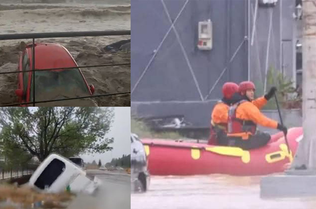 Κακοκαιρία Daniel: Εικόνες καταστροφής σε Βόλο, Πήλιο, Λάρισα και Σκιάθο – Ένας νεκρός, ένας αγνοούμενος και δεκάδες εγκλωβισμένοι