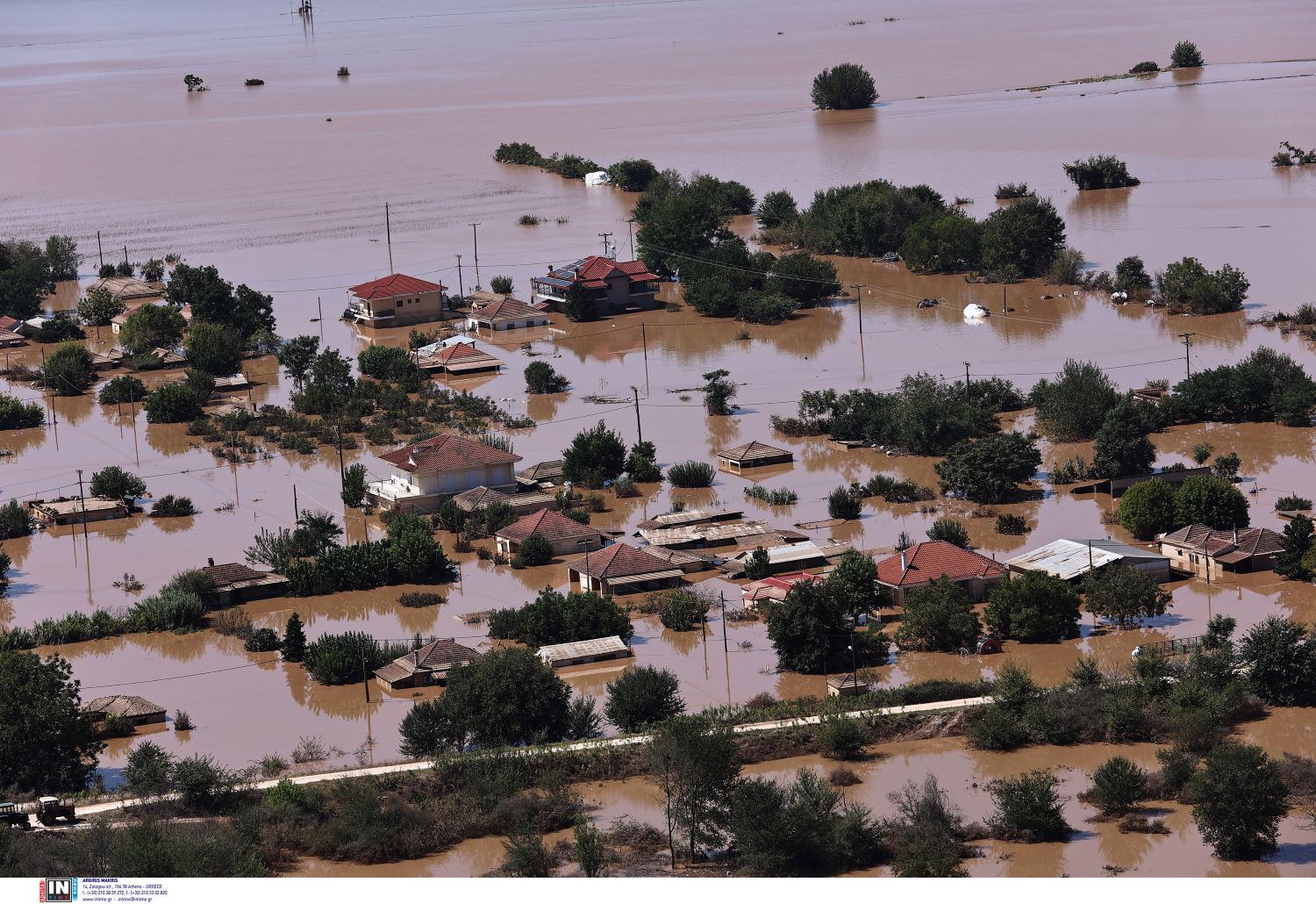 κακοκαιρία καταστροφές Καρδίτσα