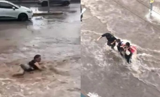 κακοκαιρία κέντρο της Αθήνας