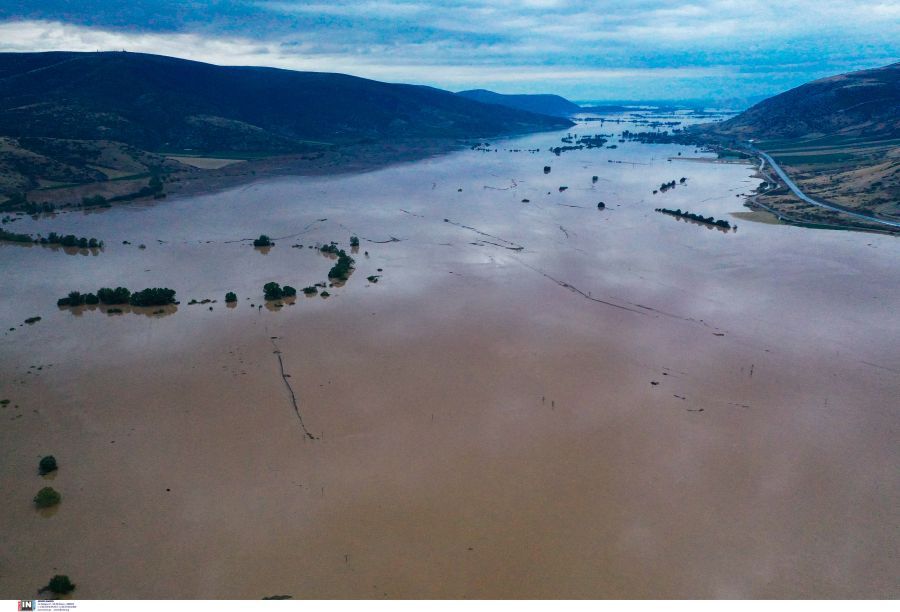 κακοκαιρία Θεσσαλία