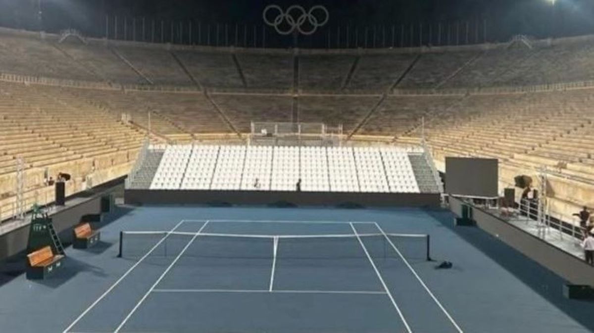 Στέφανος Τσιτσιπάς: Προπονήθηκε στο Καλλιμάρμαρο – ΒΙΝΤΕΟ