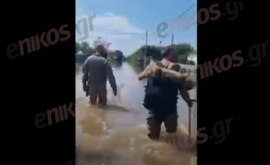 Κακοκαιρία Daniel: Η Ειδική Ομάδα Επιχειρήσεων Πειραιά στην Καρδίτσα – ΒΙΝΤΕΟ ντοκουμέντο από διασώσεις