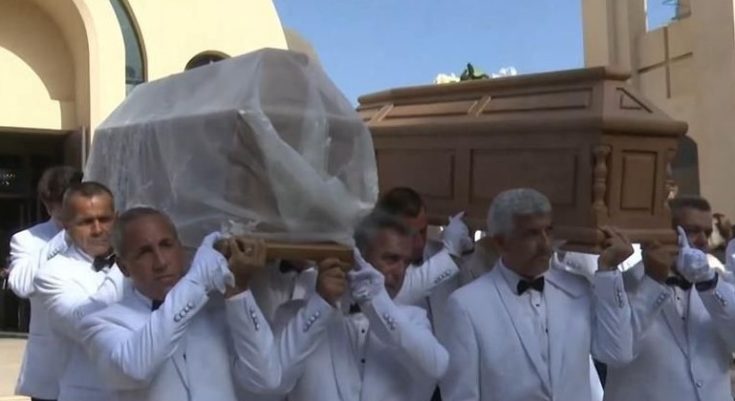 Κηδεία αδέρφια τροχαίο Λιβύη