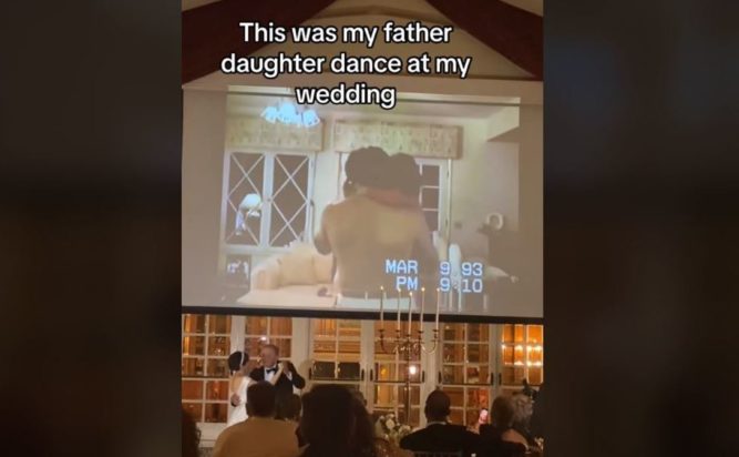 TikTok μπαμπάς κόρη