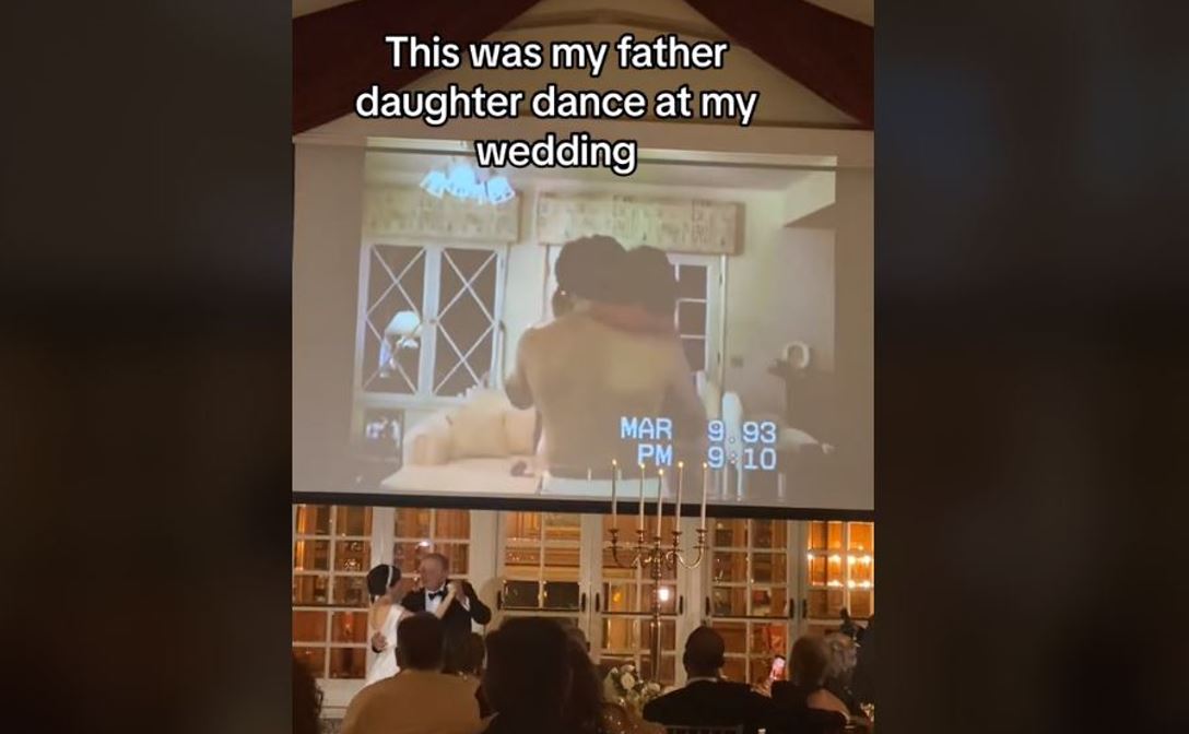 TikTok μπαμπάς κόρη