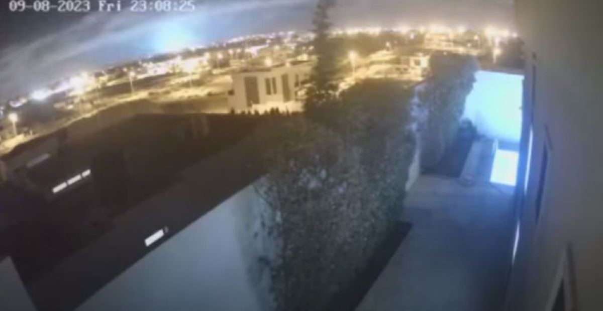 Μαρόκο σεισμός λάμψεις
