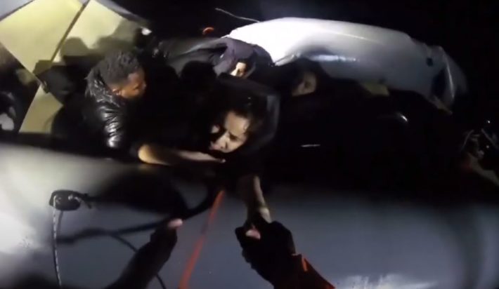 Λέσβος: Διάσωση μεταναστών