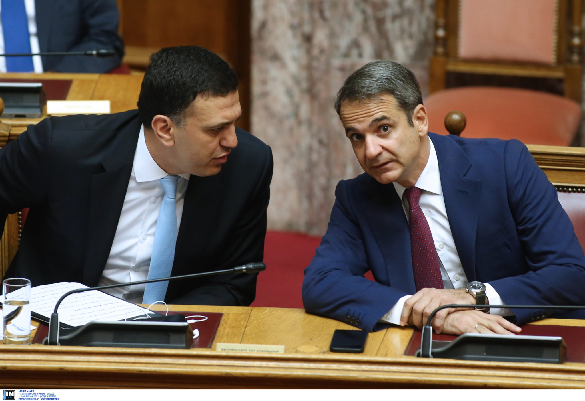 Κυριάκος Μητσοτάκης Βασίλης Κικίλιας