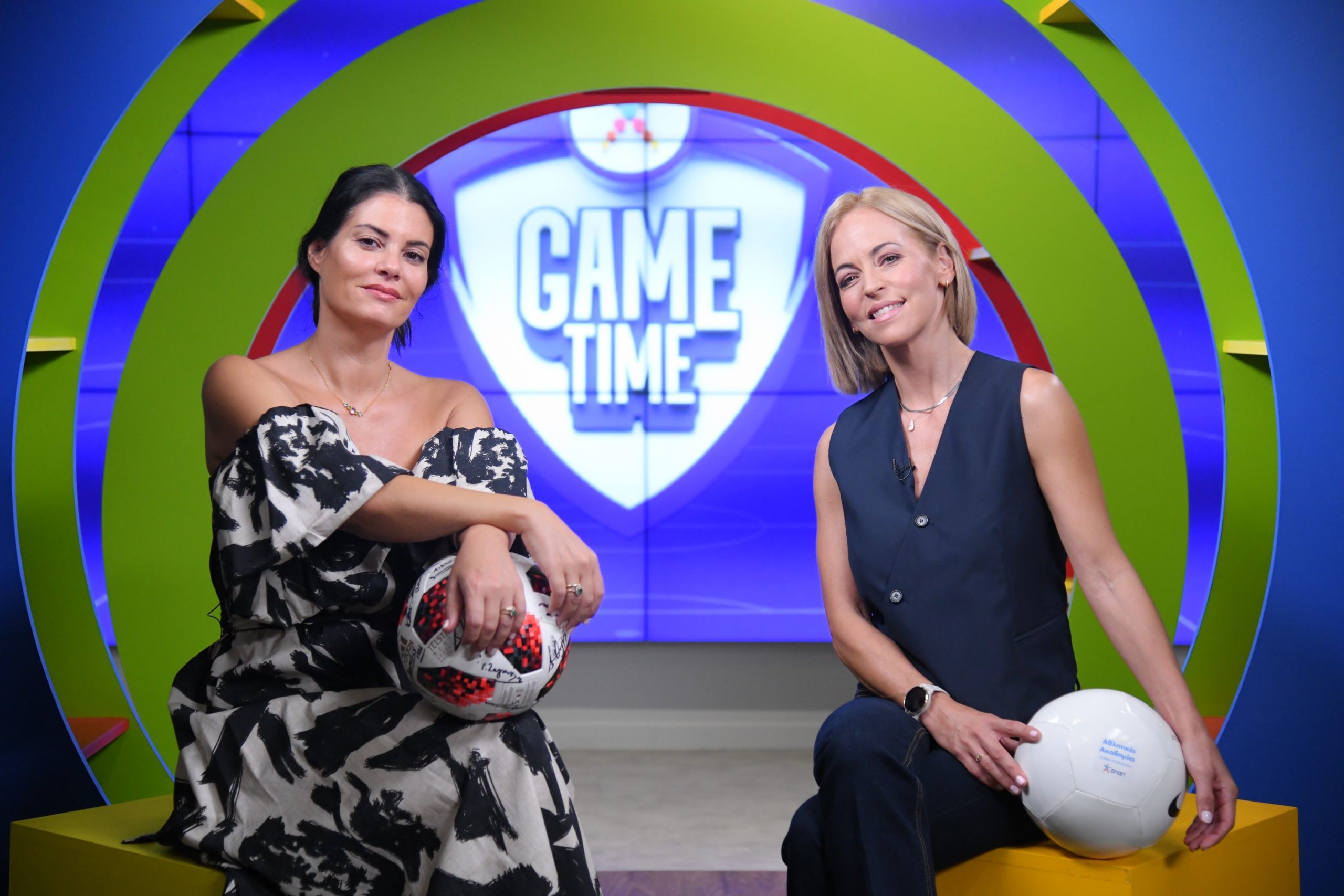 ΟΠΑΠ Game Time Μαρία Κορινθίου Μαρία Ζαφειράτου