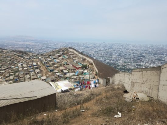 Περού Λίμα «Τείχος της Ντροπής»