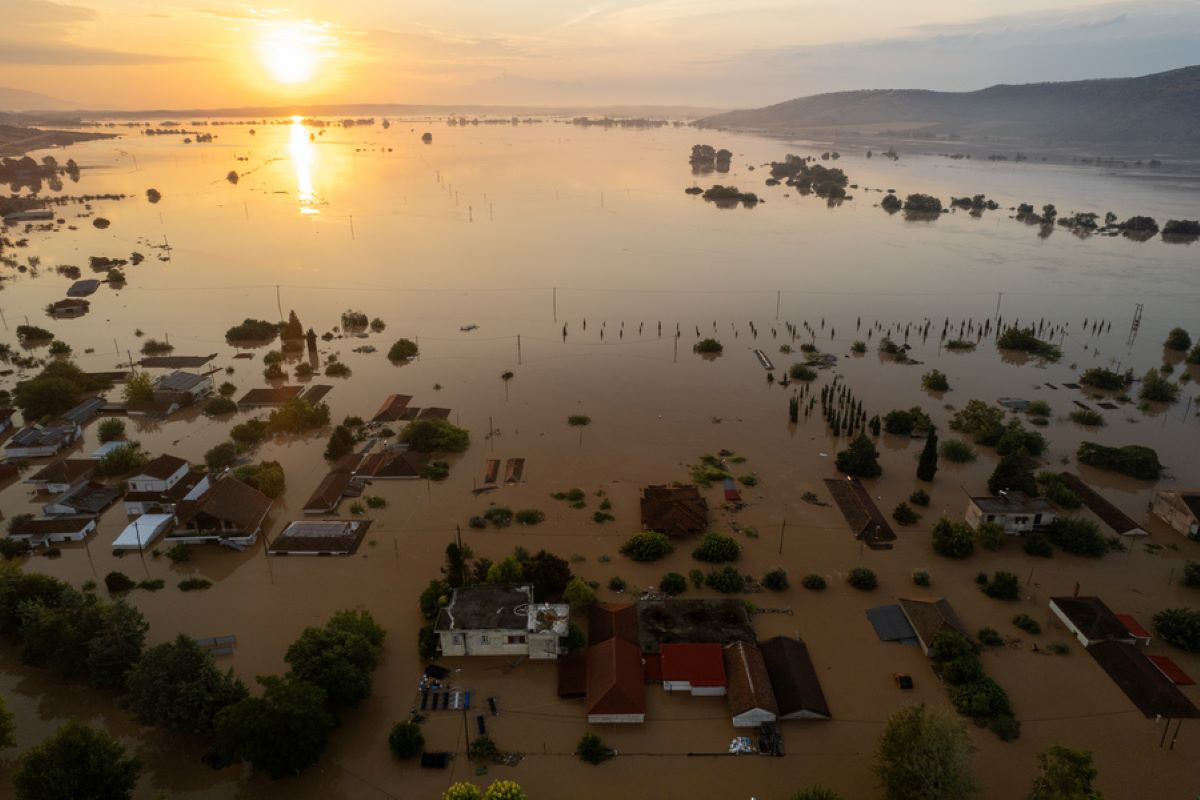 Πηνειάδα Τρικάλων κακοκαιρία