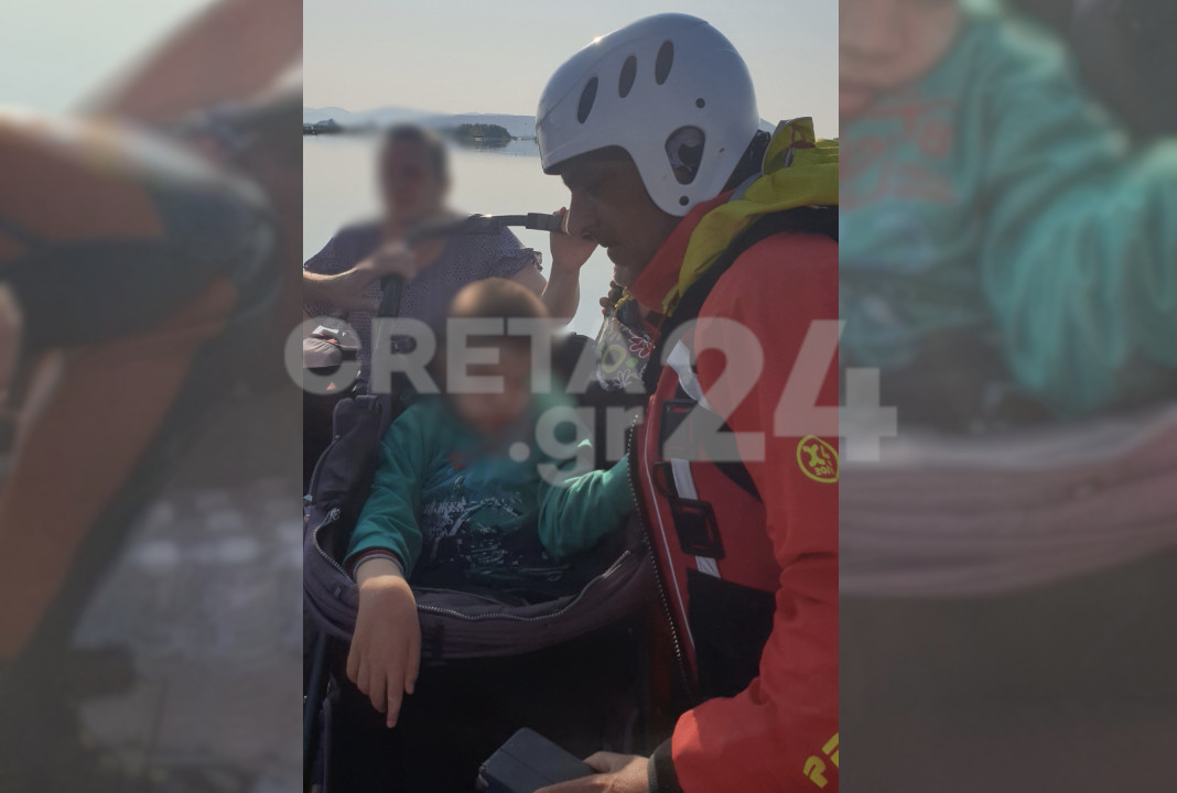 Θεσσαλία: Πυροσβέστες της Κρήτης έσωσαν παραπληγικό αγόρι – ΦΩΤΟ και ΒΙΝΤΕΟ