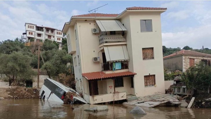 Κακοκαιρία Daniel: Χάος στο Νότιο Πήλιο