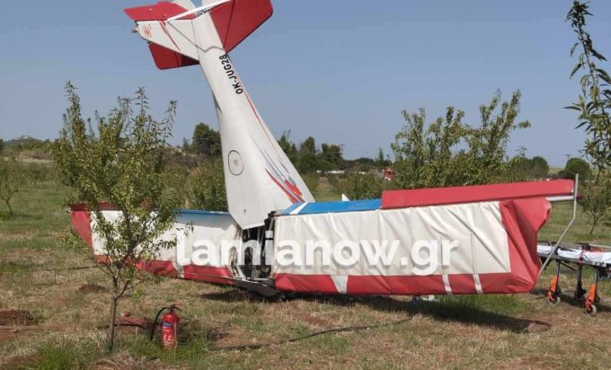 πτώση αεροπλάνου Θήβα