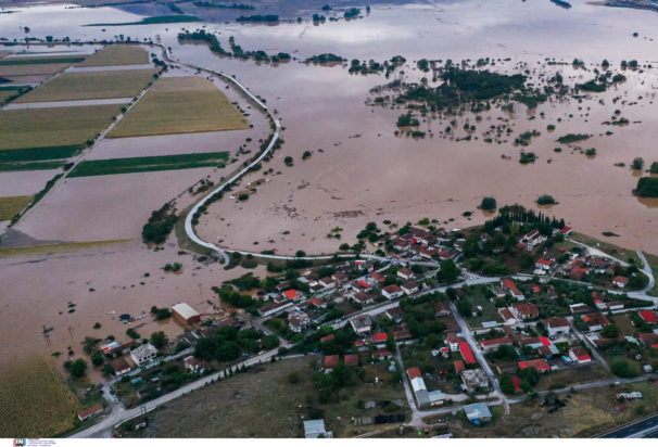 Κακοκαιρία Daniel Θεσσαλικός Κάμπος