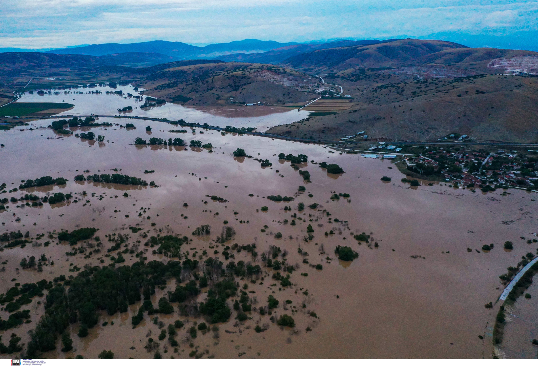 Κακοκαιρία Daniel Θεσσαλικός Κάμπος