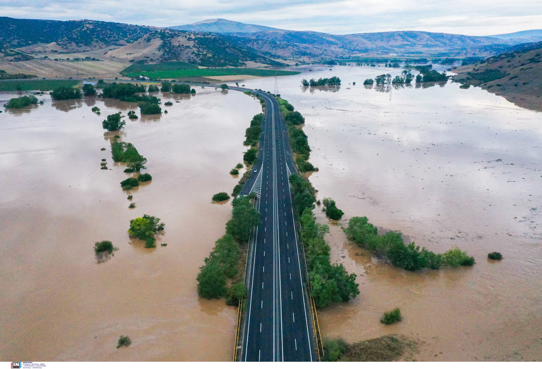 Κακοκαιρία Daniel Θεσσαλικός Κάμπος