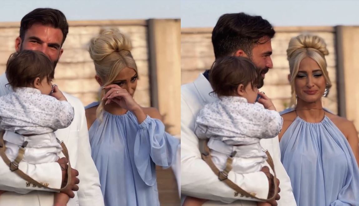 Ιωάννα Τούνη: Η συγκίνησή της στην βάπτιση του γιου της