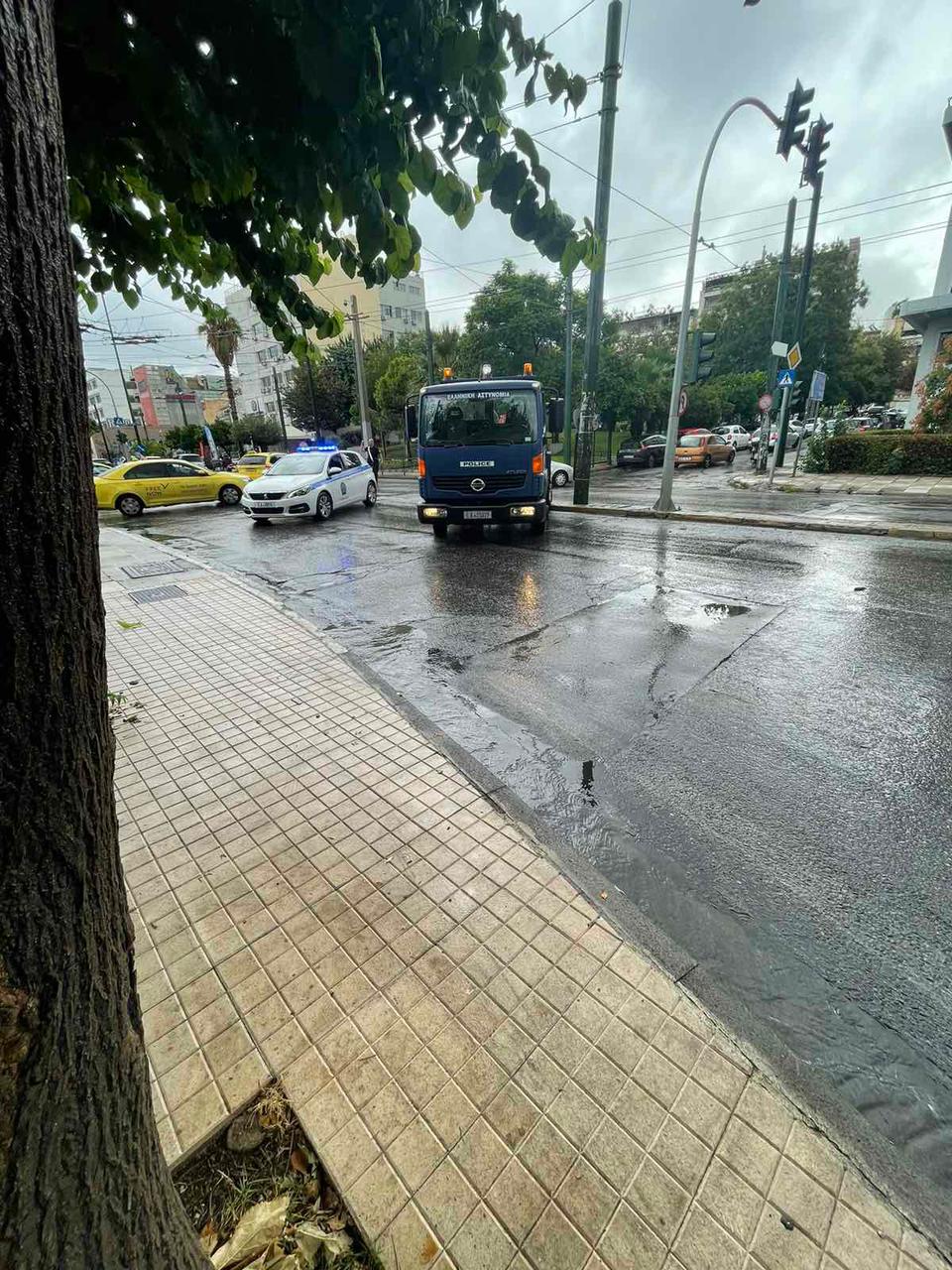 Κακοκαιρία τροχαία