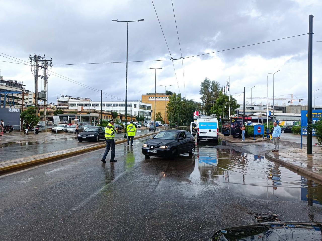 Κακοκαιρία τροχαία