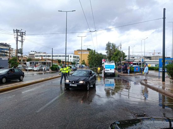 Κακοκαιρία τροχαία