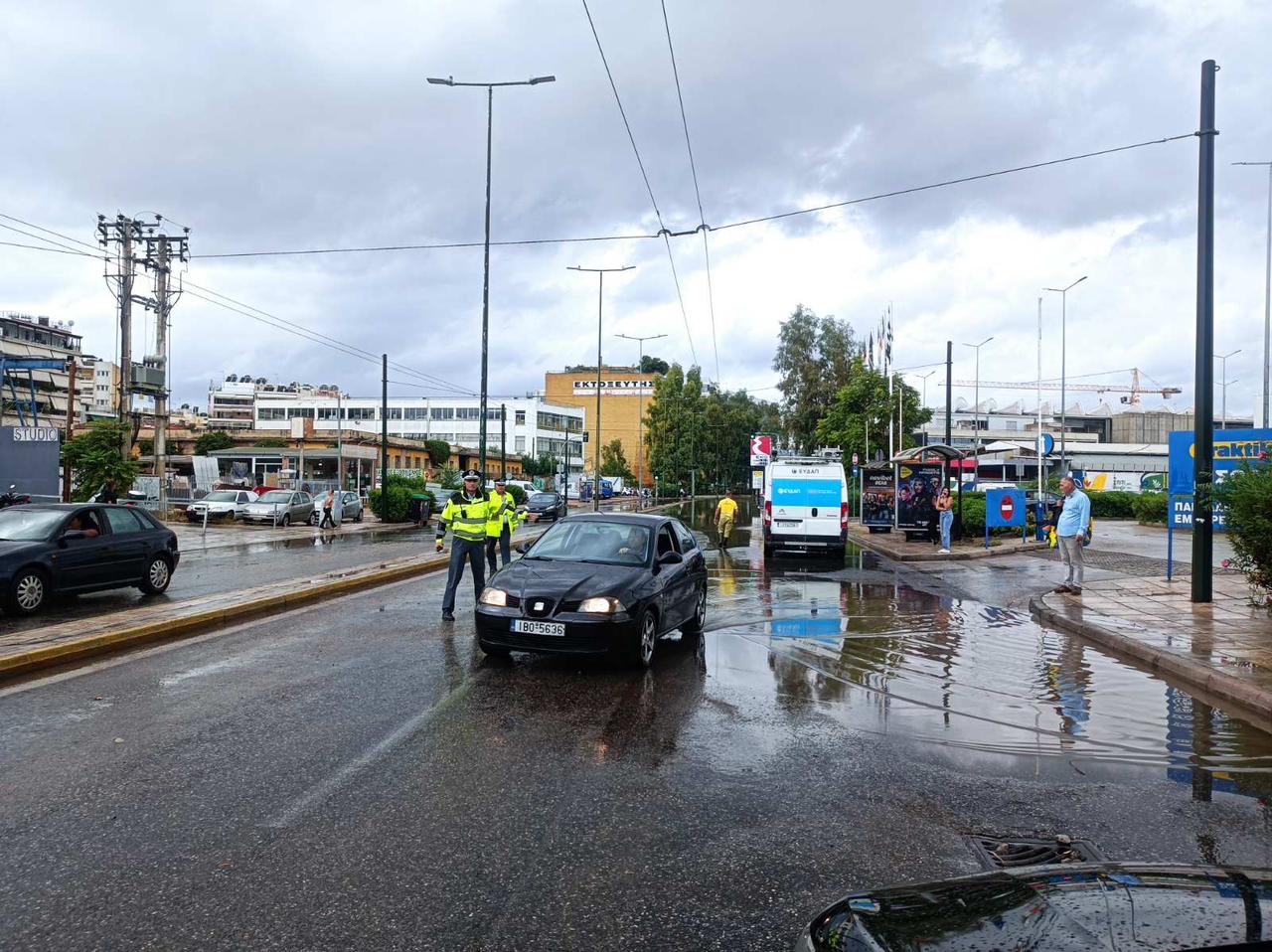 Κακοκαιρία τροχαία