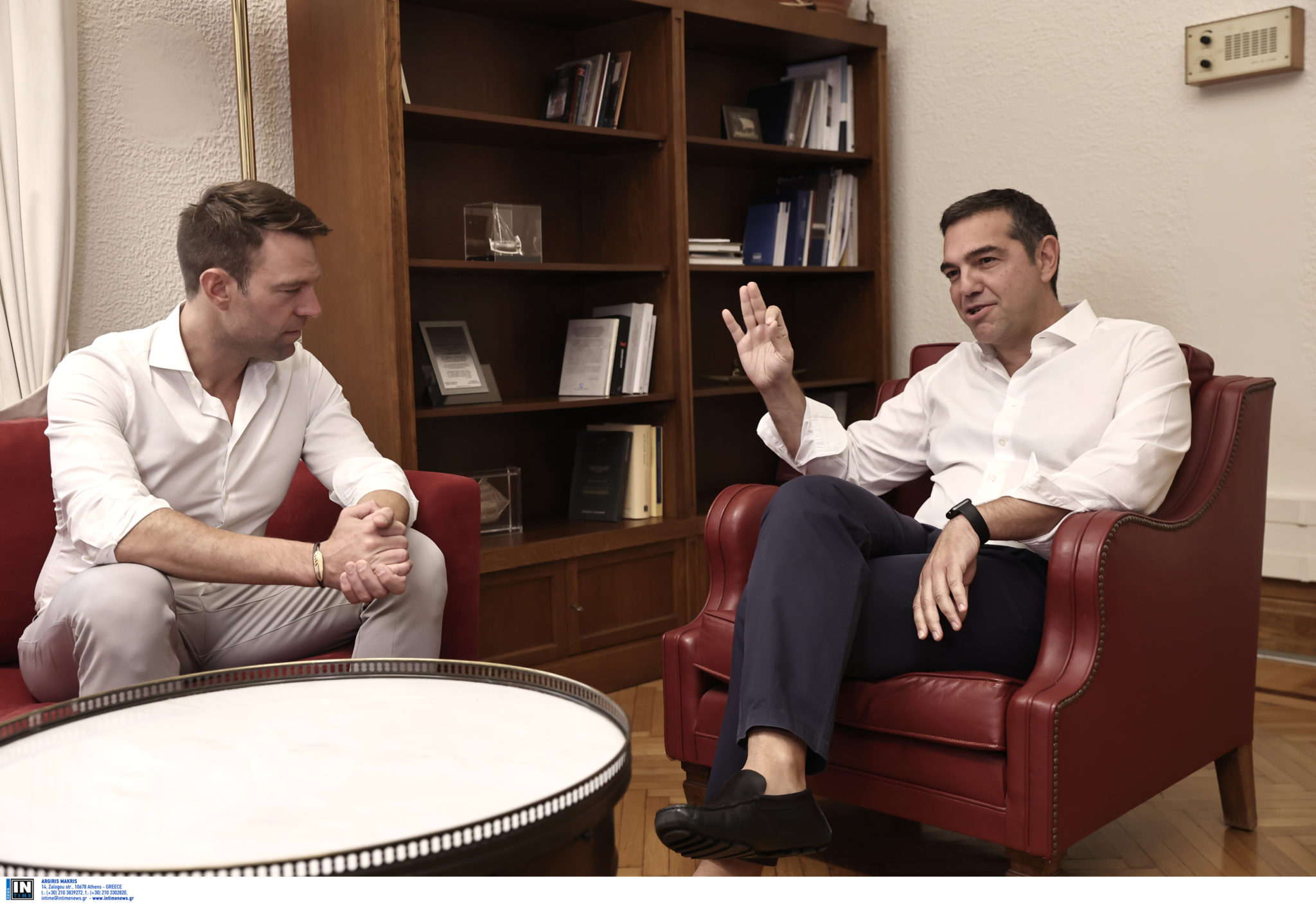 Αλέξης Τσίπρας Στέφανος Κασσελάκης