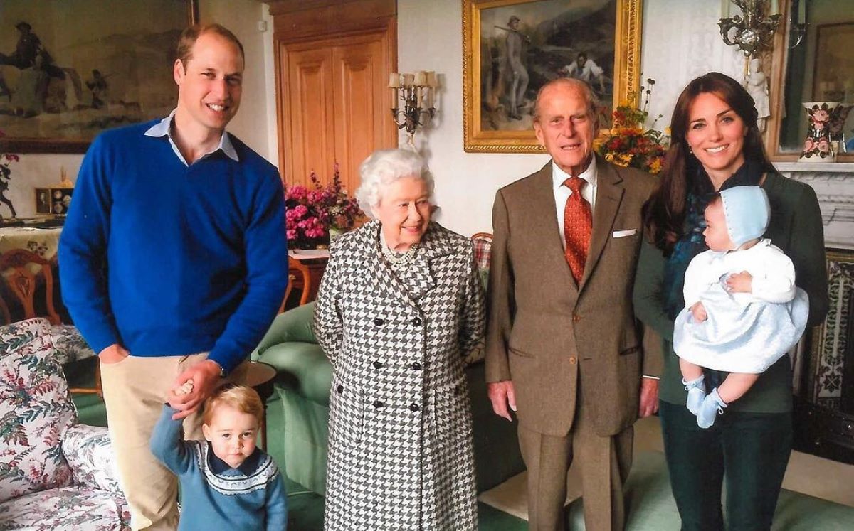 βασίλισσα Ελισάβετ πρίγκιπας Ουίλιαμ Κέιτ