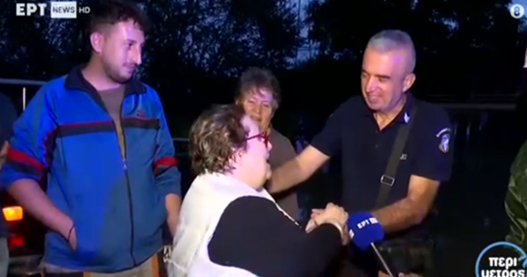 Κακοκαιρία Daniel – Τρίκαλα: Το συγκινητικό «ευχαριστώ» ηλικιωμένης που διασώθηκε σε αστυνομικό – ΒΙΝΤΕΟ