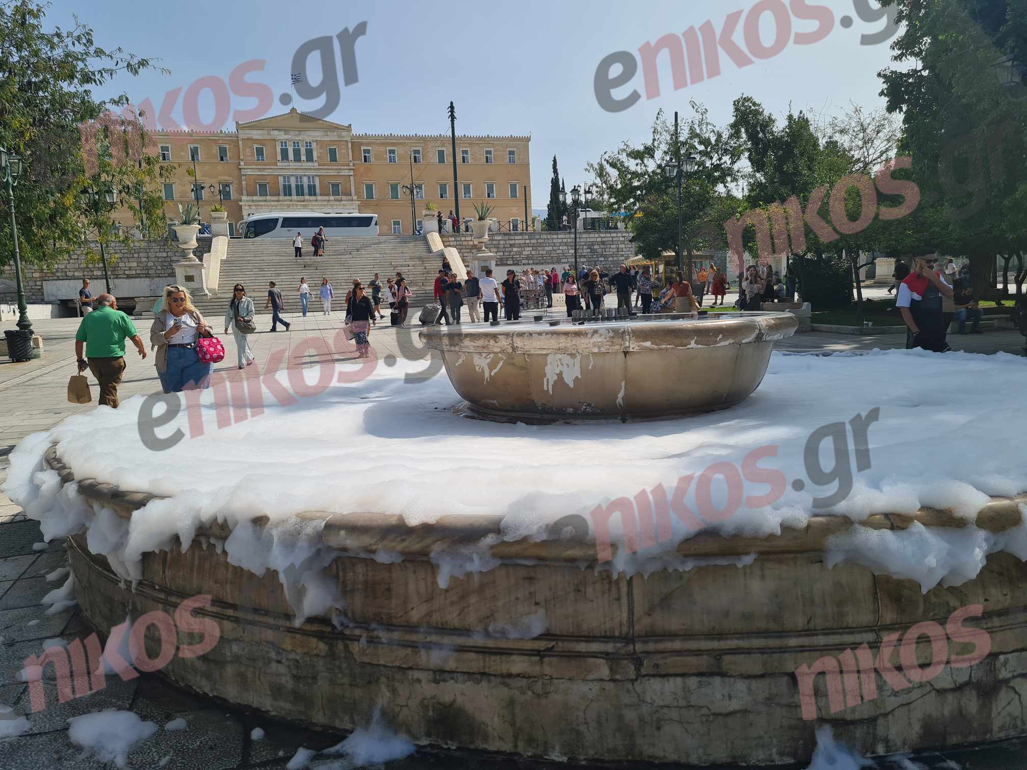 συντριβάνι Σύνταγμα