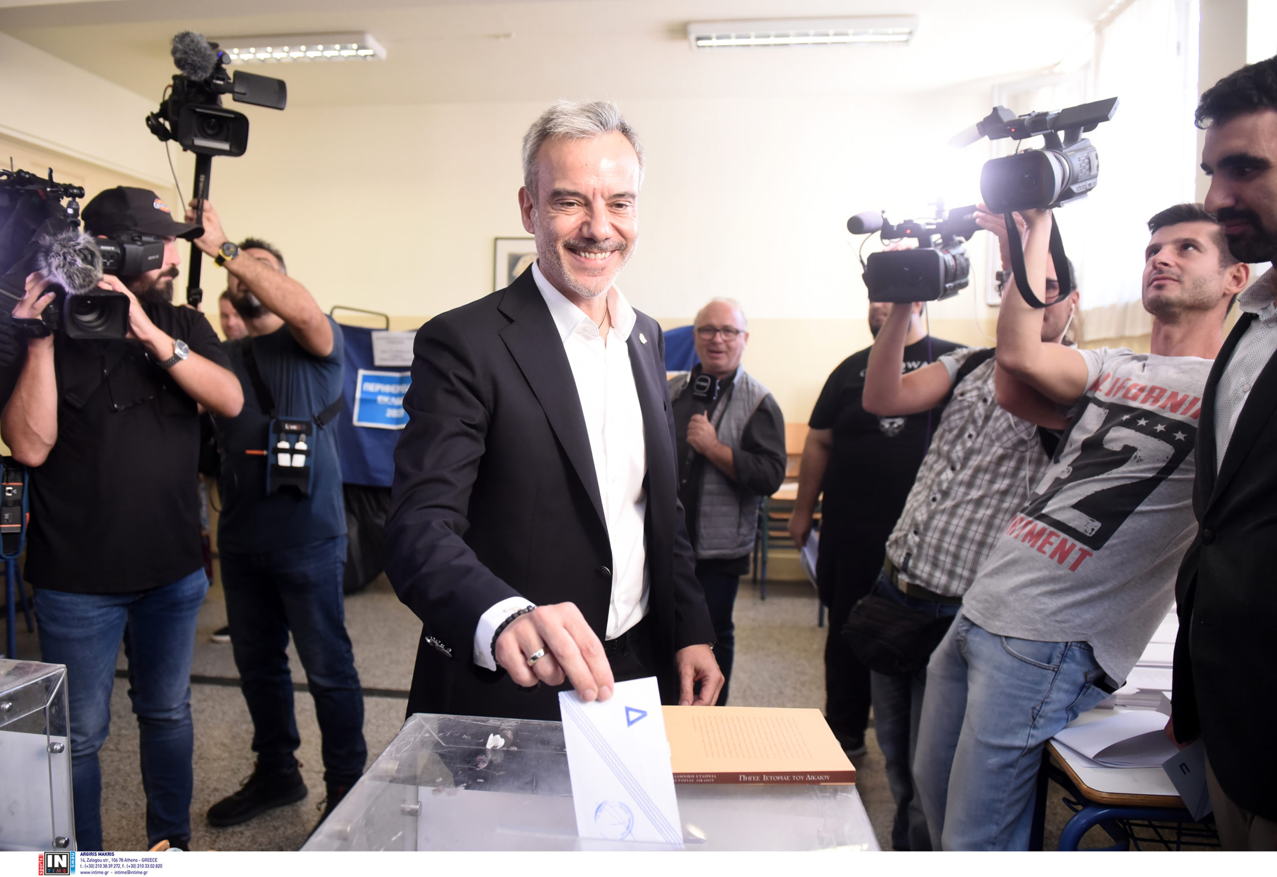 Αυτοδιοικητικές εκλογές 2023: Ψήφισε ο Κωνσταντίνος Ζέρβας – «Τα καλύτερα είναι μπροστά μας»