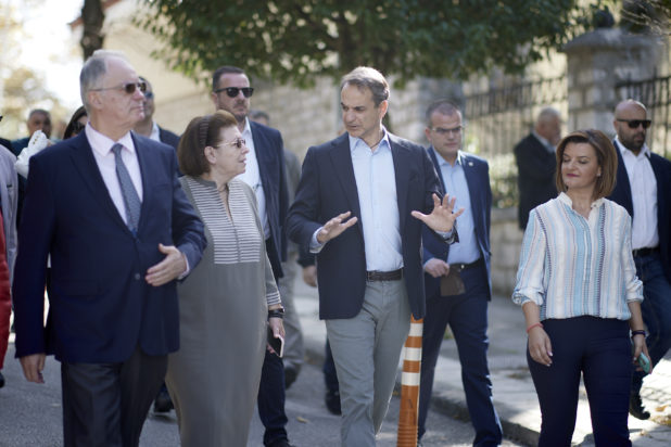 Στα Ιωάννινα ο Κυριάκος Μητσοτάκης