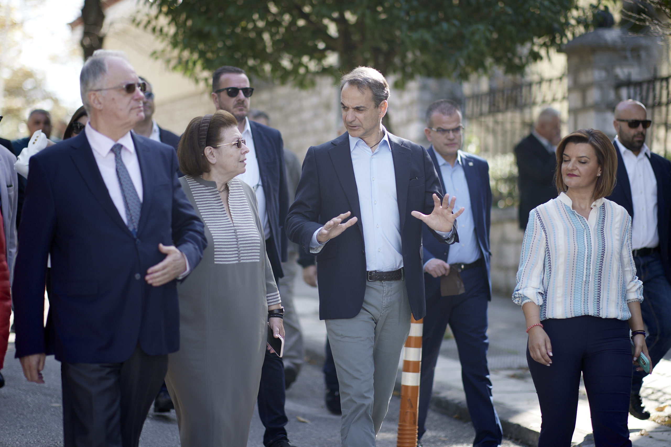 Στα Ιωάννινα ο Κυριάκος Μητσοτάκης