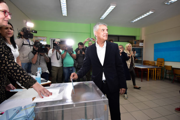 Ψήφισε ο Κώστας Αγοραστός