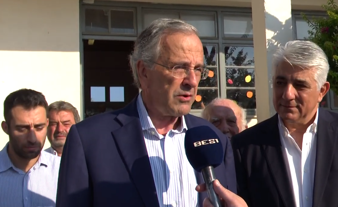 Αυτοδιοικητικές εκλογές- Αντώνης Σαμαράς