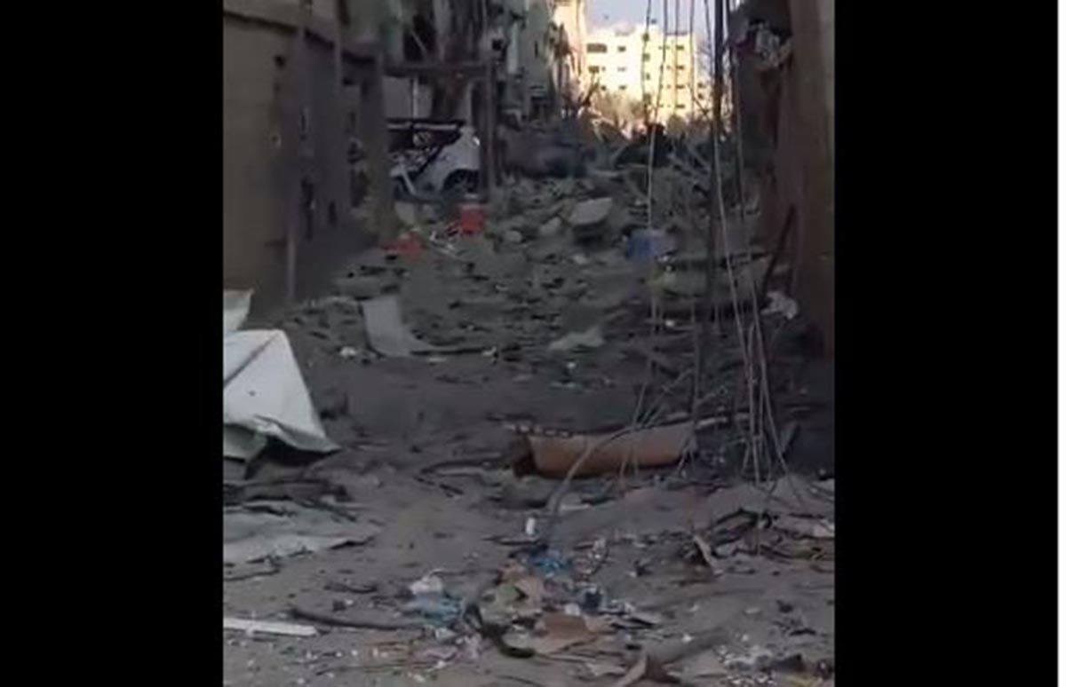 Εικόνες καταστροφής και φρίκης στην Λωρίδα της Γάζας