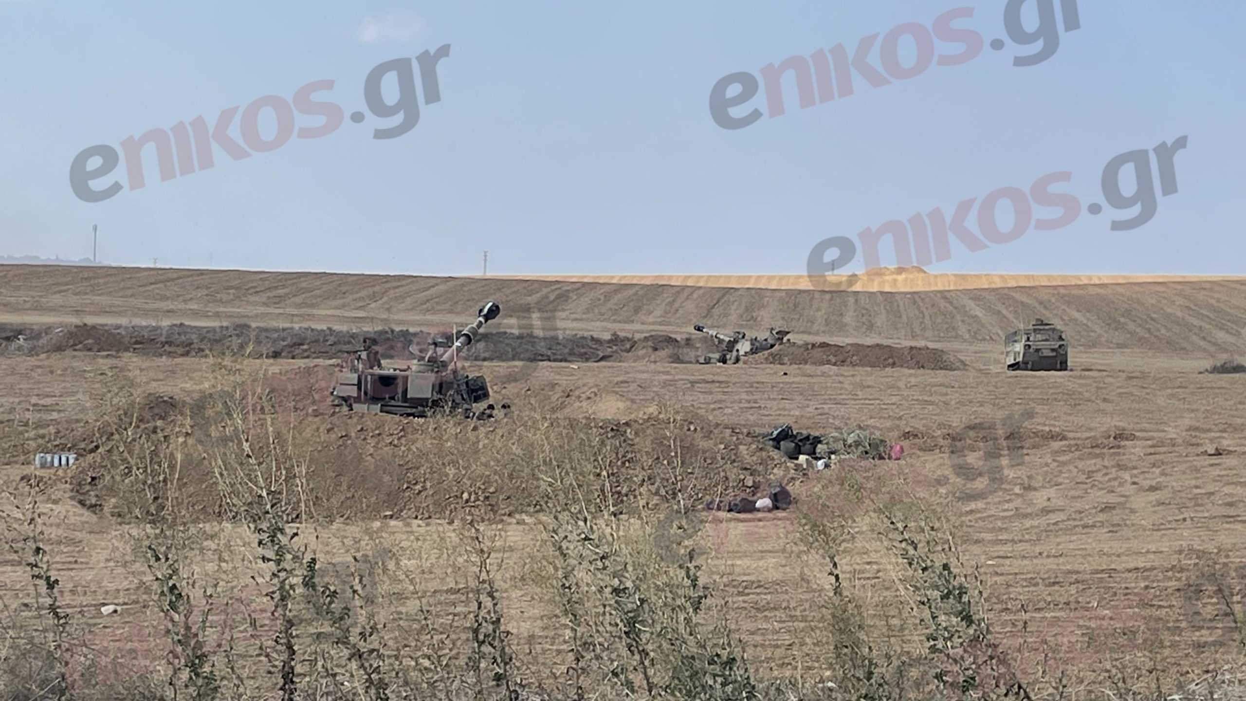 Λίγο πριν από τη χερσαία εισβολή στην Γάζα