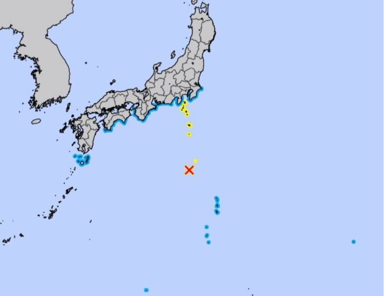 Ισχυρός σεισμός στην Ιαπωνία – Προειδοποίηση για τσουνάμι