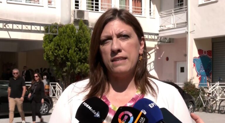 Αυτοδιοικητικές εκλογές: Στην Λάρισα η Ζωή Κωνσταντοπούλου