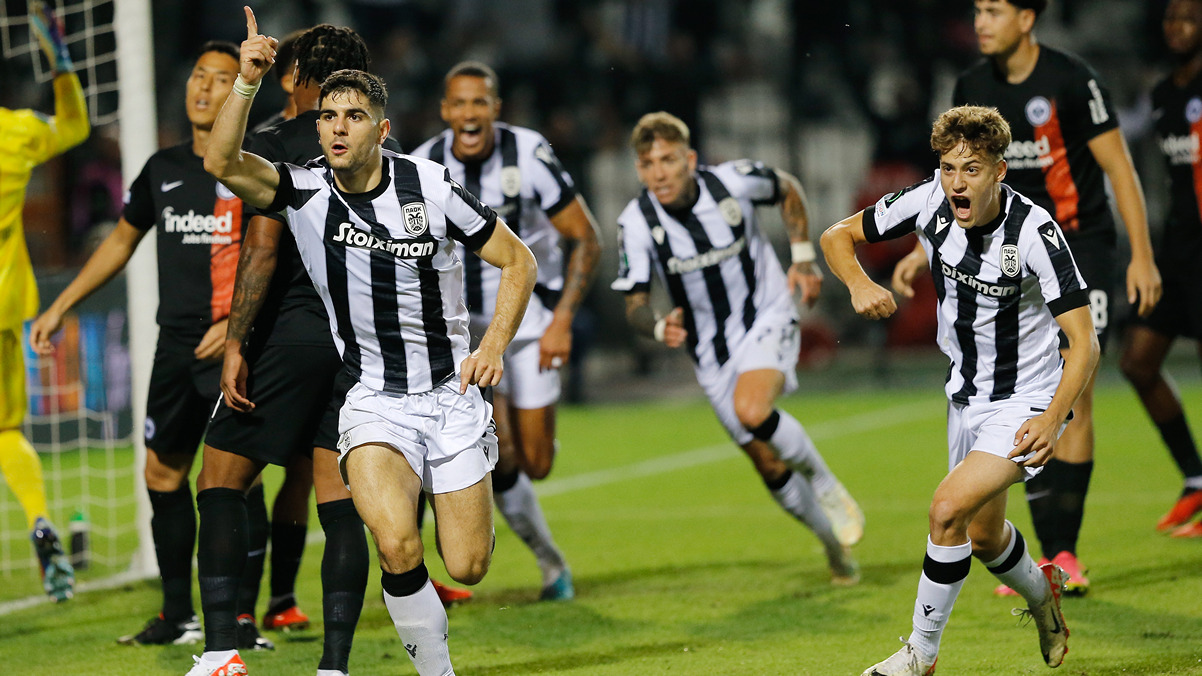 Europa Conference League: ΠΑΟΚ – Άιντραχτ Φρανκφούρτης 2-1 – Την… κατασπάραξε και φουλάρει για πρόκριση