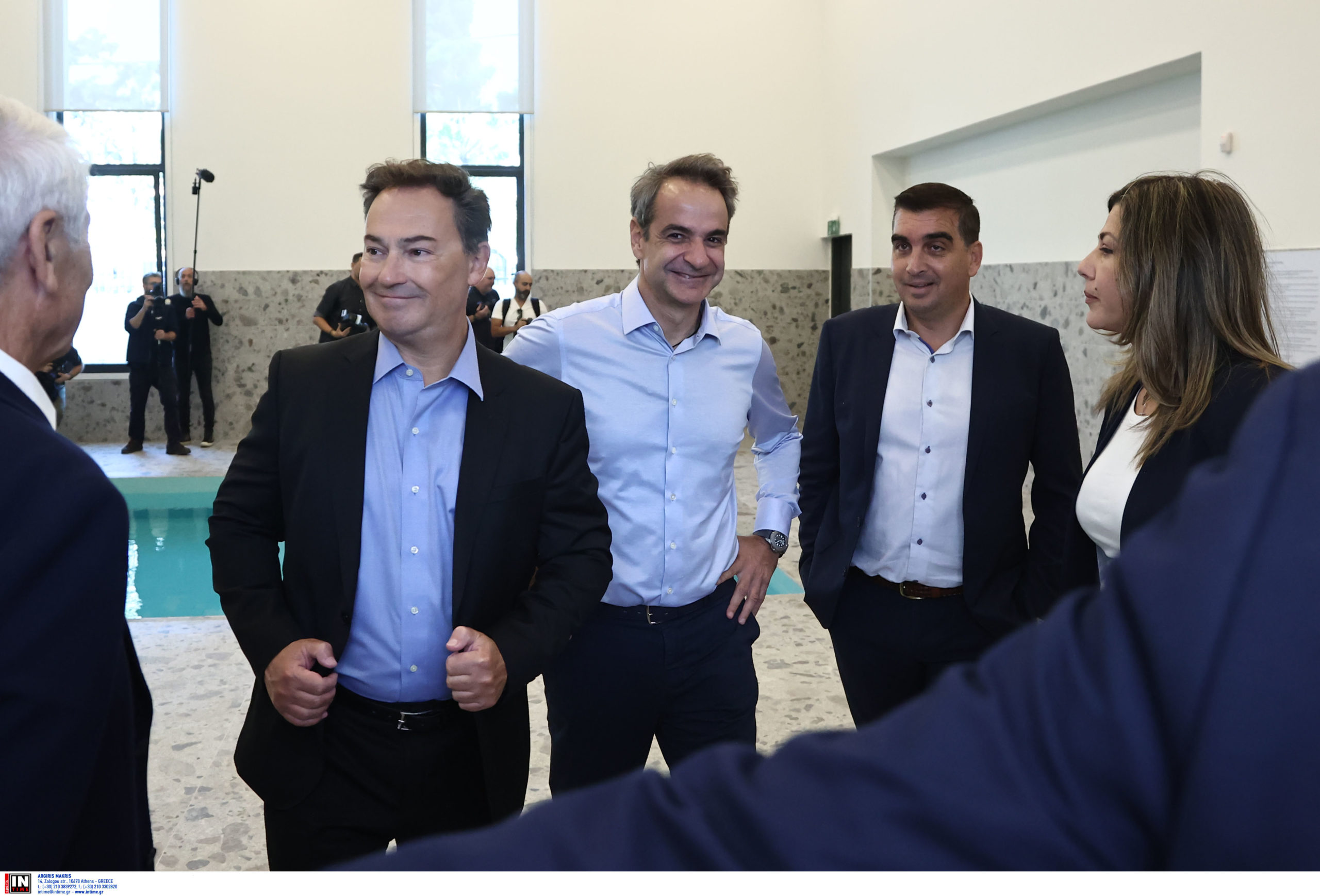 Στο Κέντρο Φροντίδας ΑμεΑ ο Κυριάκος Μητσοτάκης