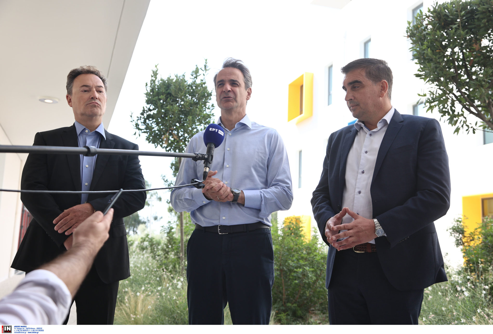 Στο νέο Κέντρο Φροντίδας για ΑμεΑ ο Κυριάκος Μητσοτάκης