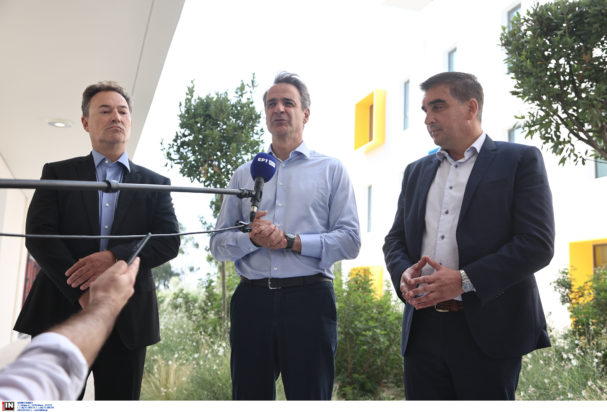 Στο νέο Κέντρο Φροντίδας για ΑμεΑ ο Κυριάκος Μητσοτάκης