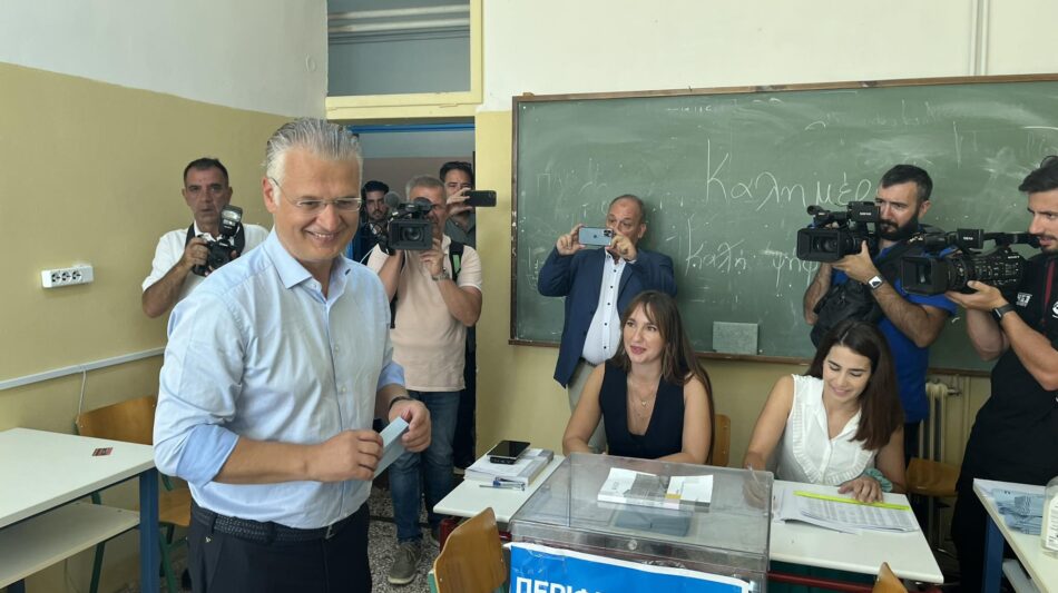 Αυτοδιοικητικές εκλογές: Ψήφισε ο Δημήτρης Πτωχός