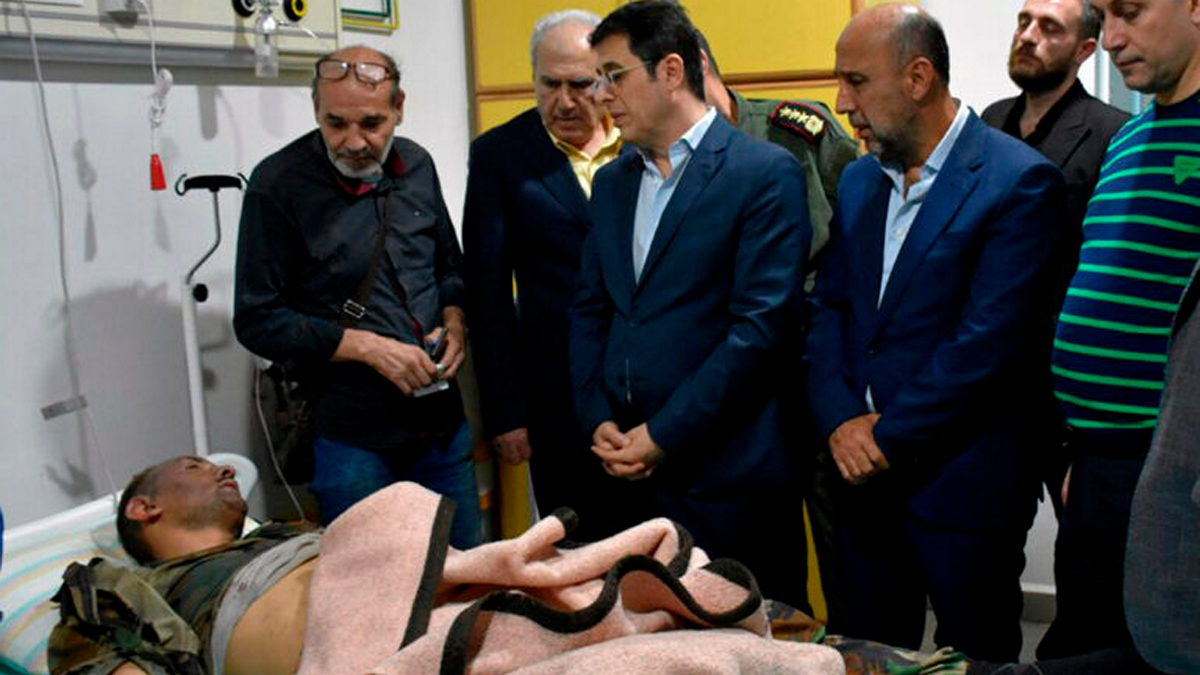 Συρία: Οκτώ τραυματίες από την επίθεση Κούρδων σε τουρκική στρατιωτική βάση