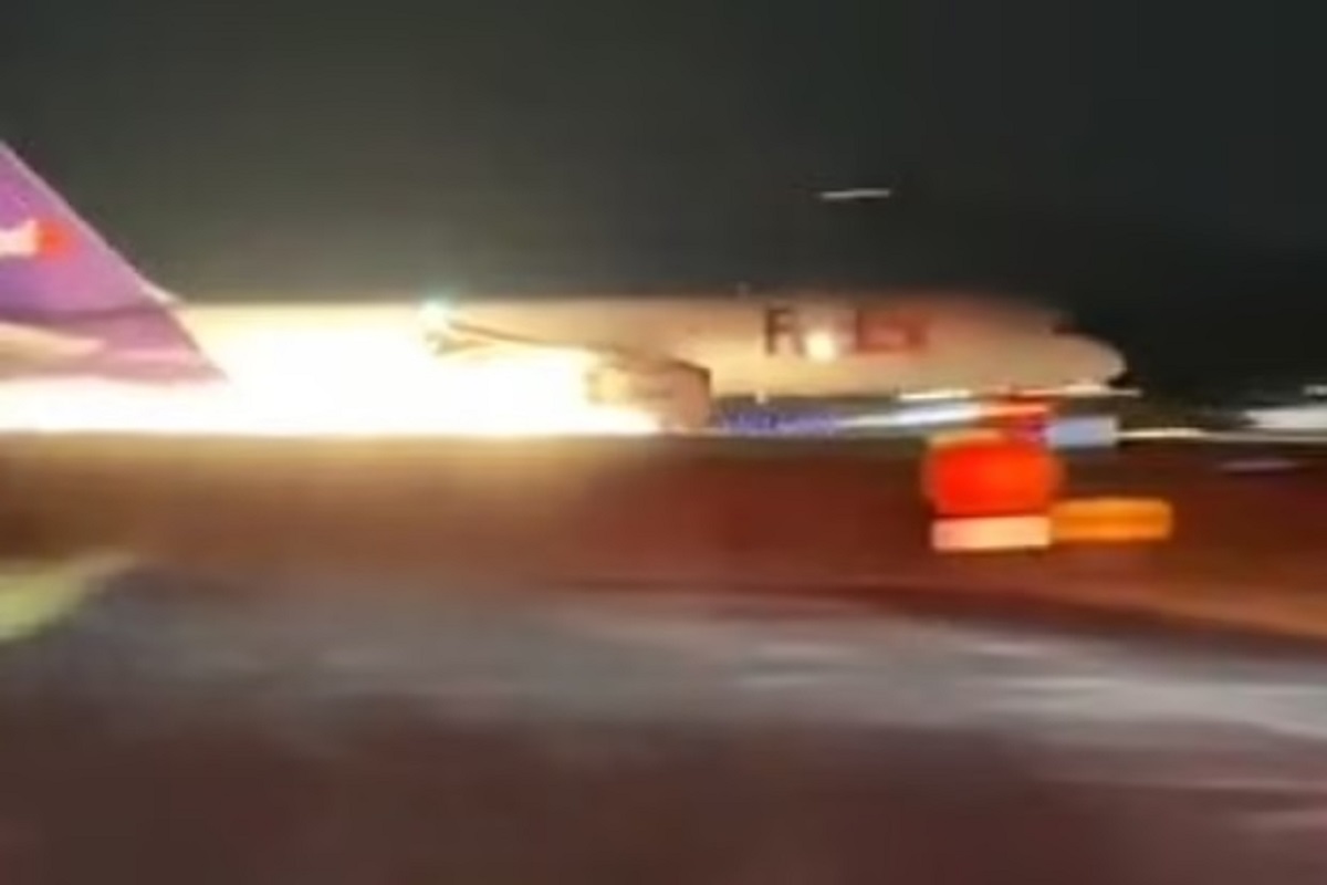 Αεροπλάνο βγήκε εκτός διαδρόμου κατά τη διάρκεια αναγκαστικής προσγείωσης